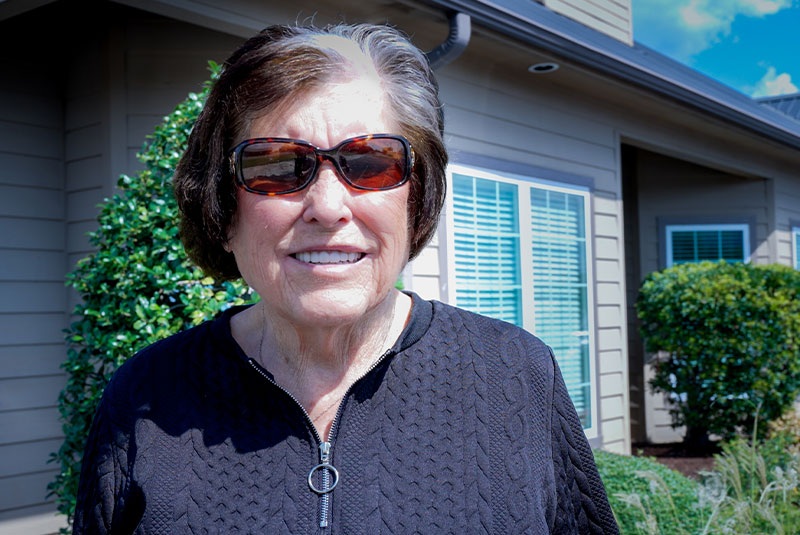 older female dental patient