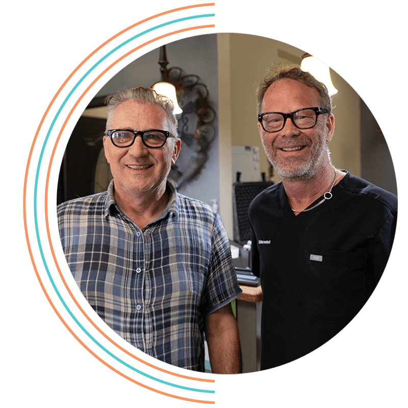 dr with male patient